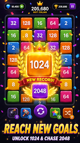 2048 Block Merge Puzzle oyun ekranı 1